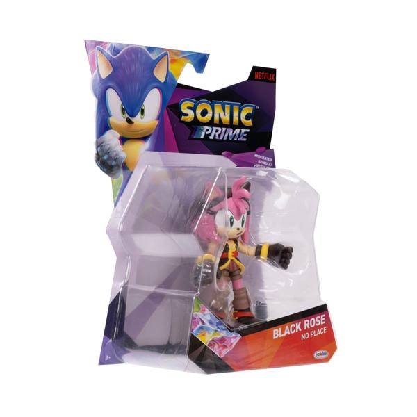 Imagem de Boneco de ação Sonic The Hedgehog Sonic Prime Black Rose 13 cm