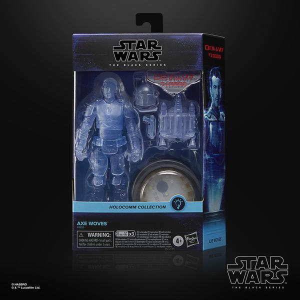 Imagem de Boneco de ação STAR WARS The Black Series Holocomm Axe Woves