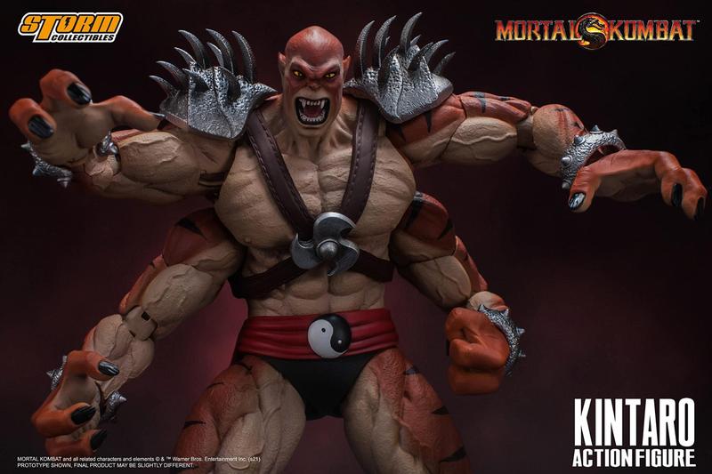 Imagem de Boneco de ação Storm Collectibles Mortal Kombat Kintaro 1/12