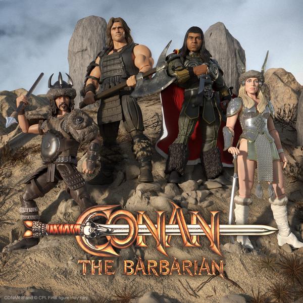 Imagem de Boneco de ação Super7 Conan The Barbarian Subotai 18cm