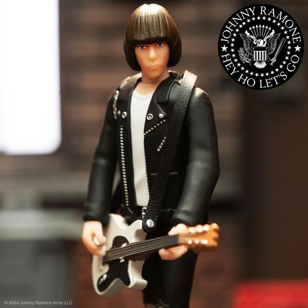 Imagem de Boneco de ação Super7 Johnny Ramone Johnny Ramone White