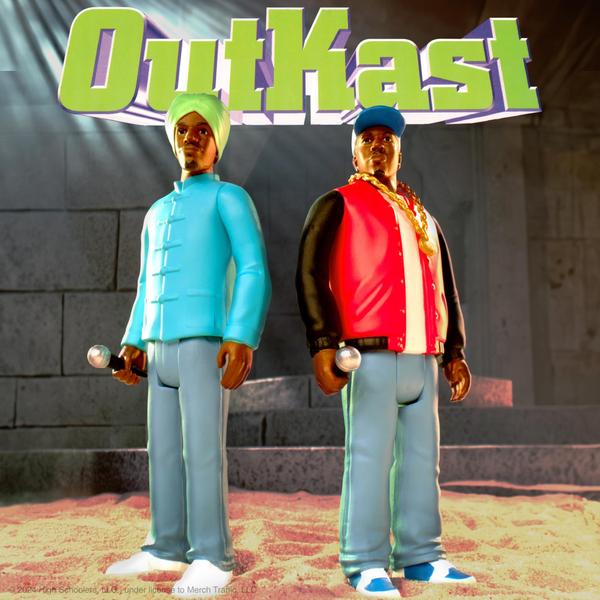 Imagem de Boneco de ação Super7 Outkast Big Boi e André 3000 9,5 cm