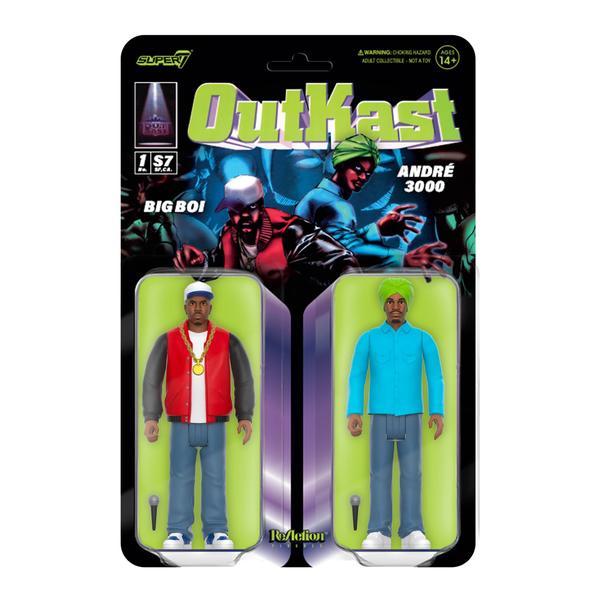 Imagem de Boneco de ação Super7 Outkast Big Boi e André 3000 9,5 cm