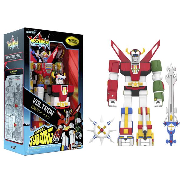 Imagem de Boneco de ação Super7 Super Cyborg Voltron de 11 polegadas com Acc