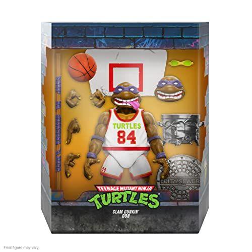 Imagem de Boneco de ação Super7 Teenage Mutant Ninja Turtles Slam Dunki