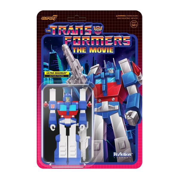 Imagem de Boneco de ação Super7 Transformers Ultra Magnus de 4 polegadas