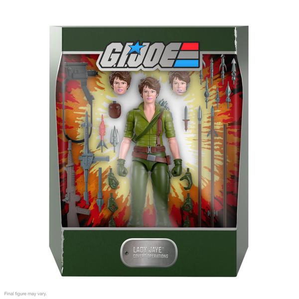 Imagem de Boneco de ação Super7 ULTIMATES! G.I. Joe Lady Jaye de 7 polegadas