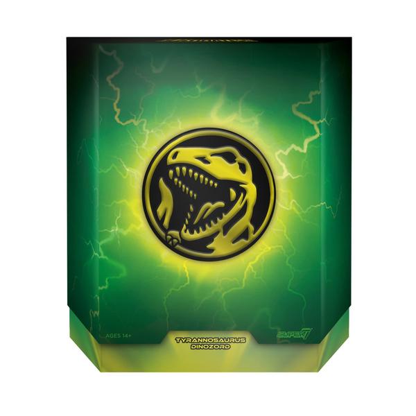 Imagem de Boneco de ação Super7 ULTIMATES! Mighty Morphin Power Rangers Tyrannosaurus Dinozord 20 cm