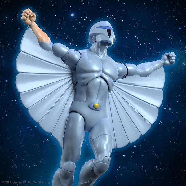 Imagem de Boneco de ação Super7 ULTIMATES! SilverHawks Quicksilver 18 cm