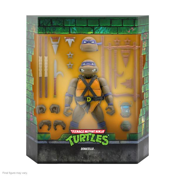 Boneco de ação Super7 ULTIMATES! Tartarugas Ninja Teenage Mutant Donatello 18 cm Imagem de Boneco de ação Super7 ULTIMATES! Tartarugas Ninja Teenage Mutant Donatello 18 cm