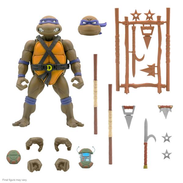 Boneco de ação Super7 ULTIMATES! Tartarugas Ninja Teenage Mutant Donatello 18 cm Imagem de Boneco de ação Super7 ULTIMATES! Tartarugas Ninja Teenage Mutant Donatello 18 cm