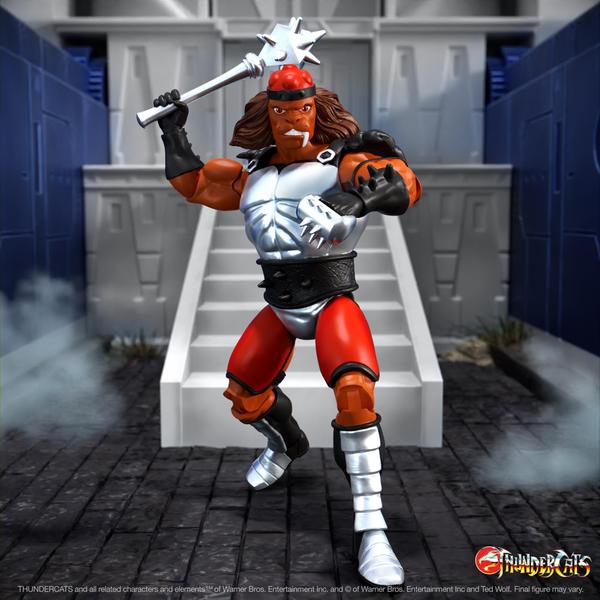 Imagem de Boneco de ação Super7 ULTIMATES! Thundercats Grune 18 cm com acc