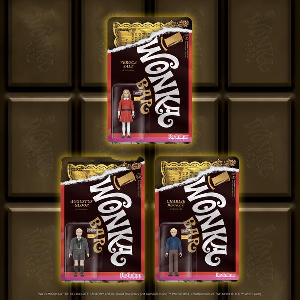 Imagem de Boneco de ação Super7 Willy Wonka e a fábrica de chocolate Veruca Salt