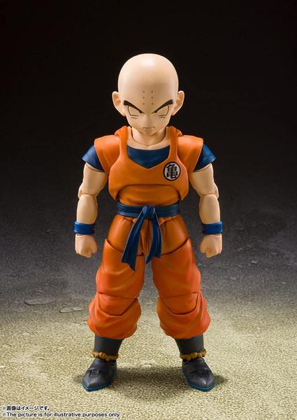 Imagem de Boneco de ação TAMASHII NATIONS Dragon Ball Z Krillin