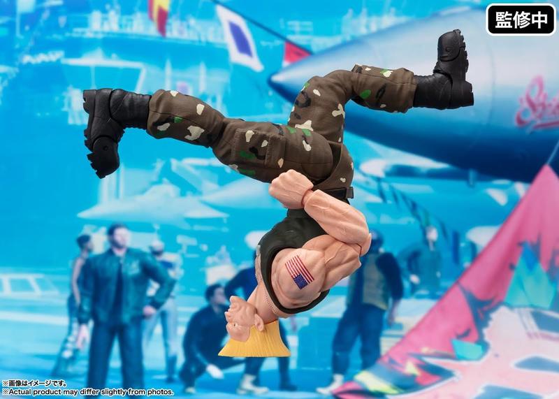 Imagem de Boneco de ação TAMASHII NATIONS Street Fighter Guile Outfit 2