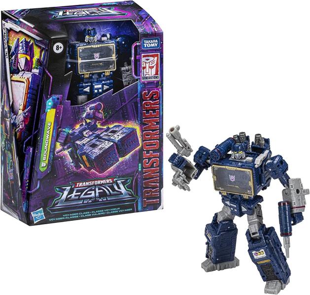 Imagem de Boneco de ação Transformers Legacy EV Voyager S Soundwave