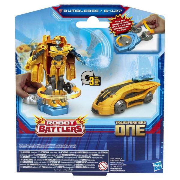 Imagem de Boneco de ação Transformers Robot Battlers Bumblebee 11,5 cm