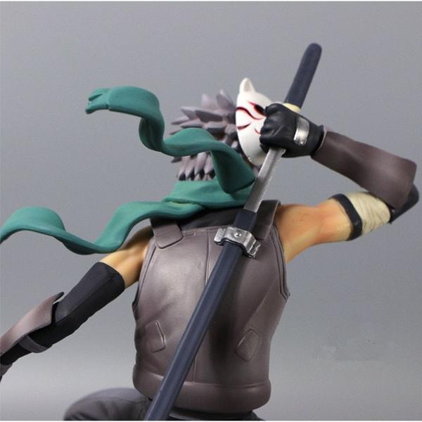 Imagem de Boneco de ação Wokex Hatake Kakashi The Dark 25 cm em PVC