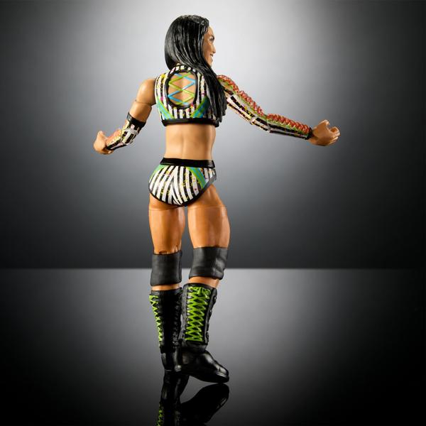 Imagem de Boneco de ação WWE Elite Roxanne Perez de 6 polegadas com acesso.