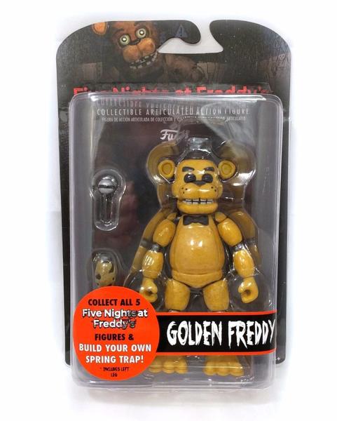 Imagem de Boneco de brinquedo Funko Five Nights at Freddy's POP Golden Freddy