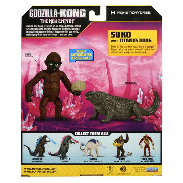 Imagem de Boneco de brinquedo MonsterVerse Godzilla x Kong Suko 15cm articulado