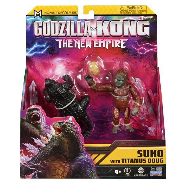 Imagem de Boneco de brinquedo MonsterVerse Godzilla x Kong Suko 15cm articulado