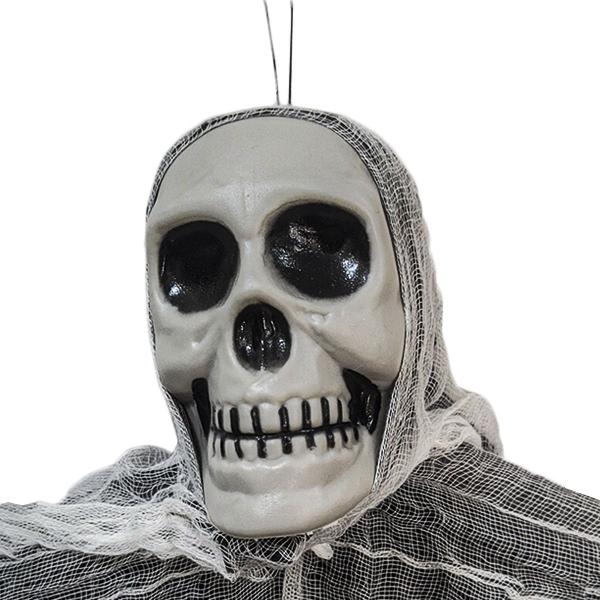 Imagem de Boneco de Halloween para Pendurar Caveira Fantasma Terror