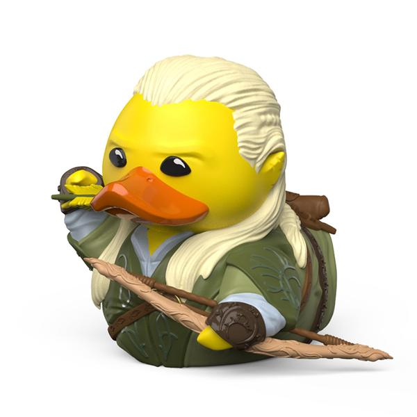 Imagem de Boneco de pato de borracha de vinil colecionável TUBBZ Legolas 9cm