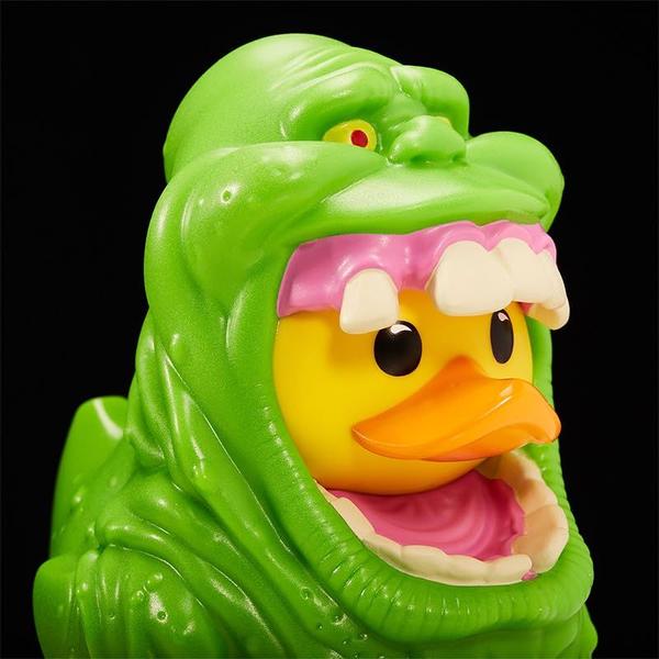 Imagem de Boneco de pato de borracha de vinil colecionável TUBBZ Slimer Ghostbusters