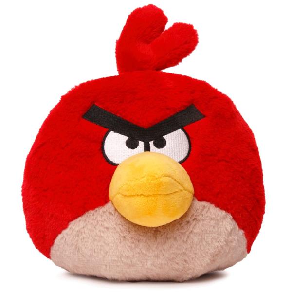 Imagem de Boneco de pelúcia Angry Birds Pássaro Vermelho 8 ' macio e fofo