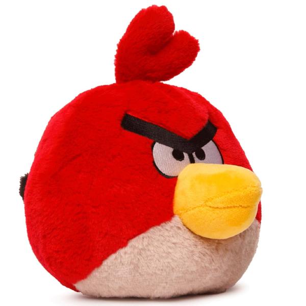 Imagem de Boneco de pelúcia Angry Birds Pássaro Vermelho 8 ' macio e fofo