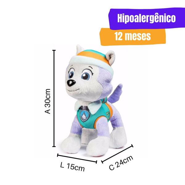 Imagem de Boneco de Pelúcia Patrulha Canina 30cm Personagens