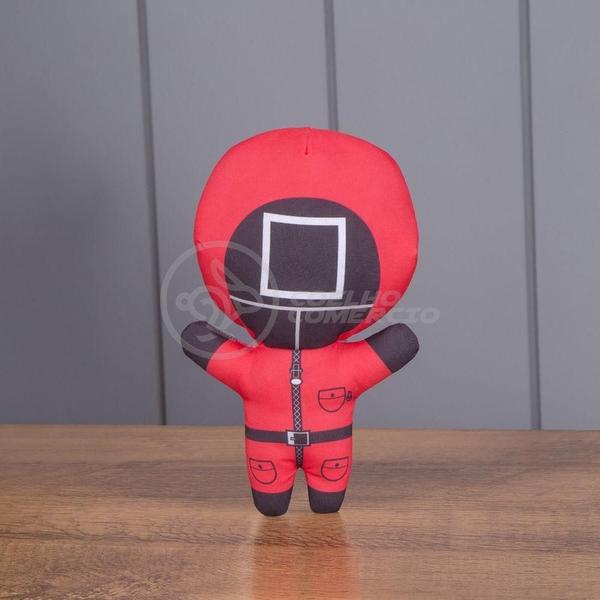 Imagem de Boneco De Pelucia Squid Game Round 6 Vermelho 26Cm Quadrado