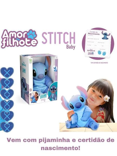 Imagem de Boneco De Vinil - Amor De Filhote - Disney - Stitch