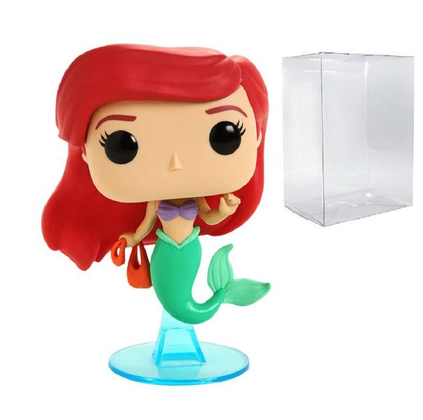 Imagem de Boneco de vinil Disney The Little Mermaid Ariel com bolsa Funko Pop