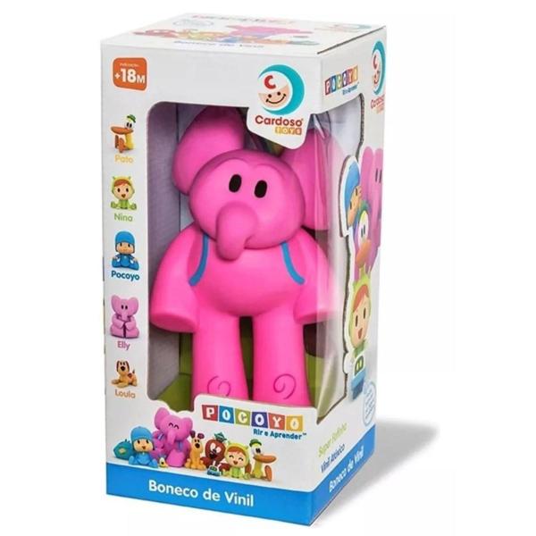 Imagem de Boneco de Vinil Elly 16 cm Turma do Pocoyo - Cardoso Toys