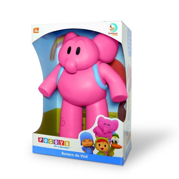 Imagem de Boneco de Vinil Elly 28 cm Pocoyo - Cardoso Toys