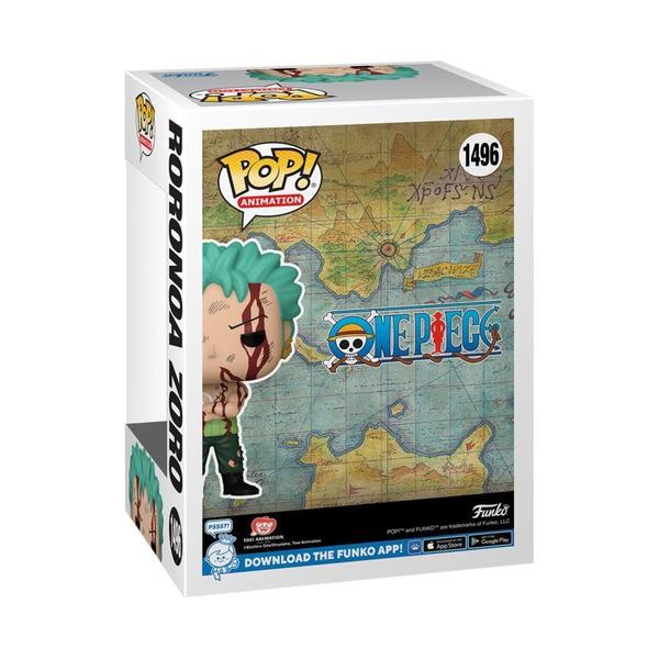 Imagem de Boneco de vinil Funko One Piece Pop! Animação Roronoa Zoro