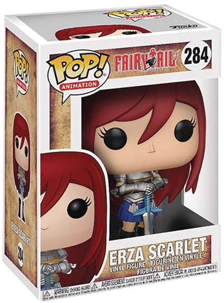 Imagem de Boneco de vinil Funko Pop! Anime Fairy Tail Erza Scarlet