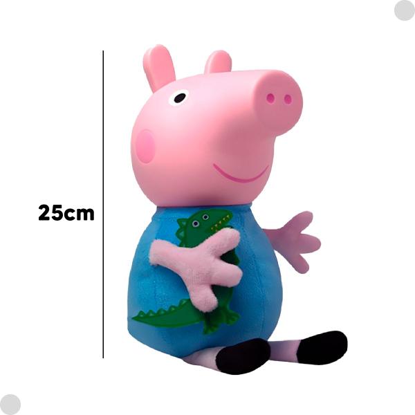 Imagem de Boneco De Vinil George Pig Pelúcia E Vinil 1621 - BBRA