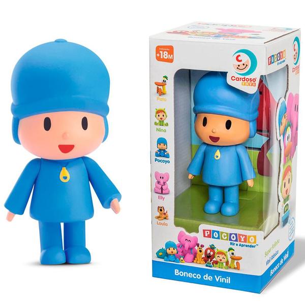 Imagem de Boneco de Vinil Pocoyo Cardoso Toys 18M+ 0275