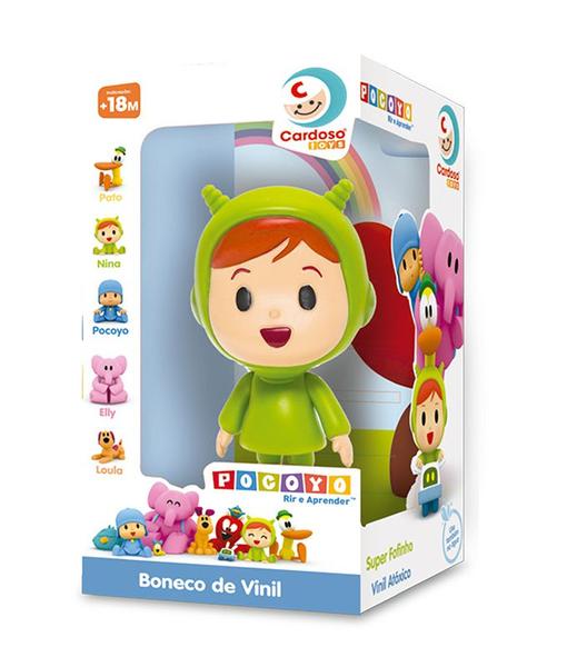 Imagem de Boneco de Vinil - Turma do Pocoyo - Nina - 15 cm - Cardoso Toys