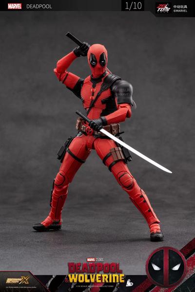 Imagem de Boneco Deadpool x Wolverine Marvel Zd Toys Action Figure