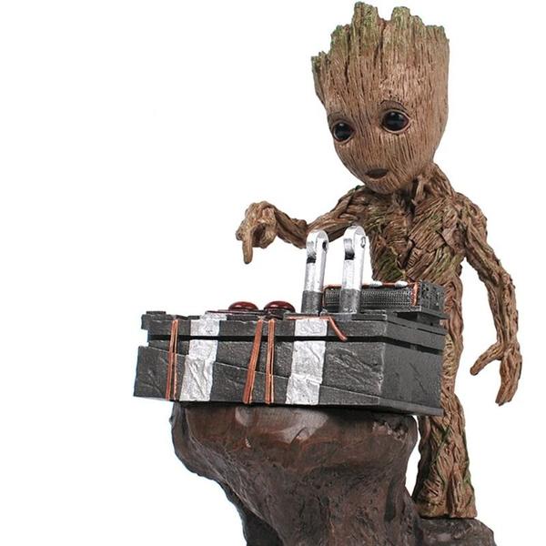 Imagem de Boneco Decoração Baby Groot - Guardiões da Galaxia - Marvel