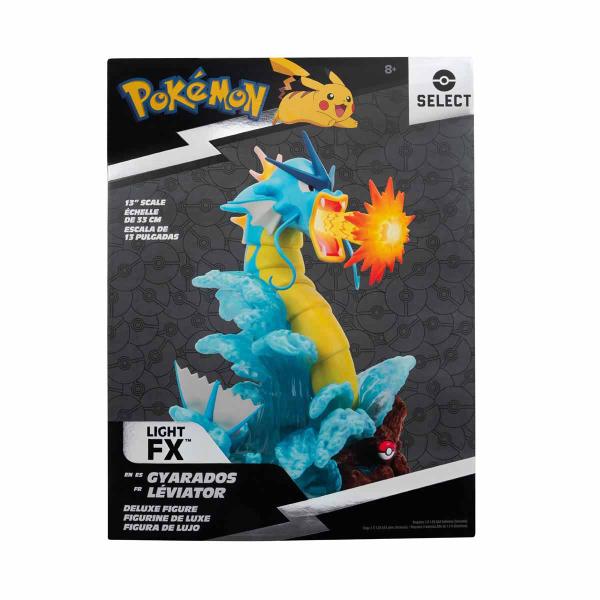 Imagem de Boneco Deluxe Gyarados de 33cm com Luz- Pokémon