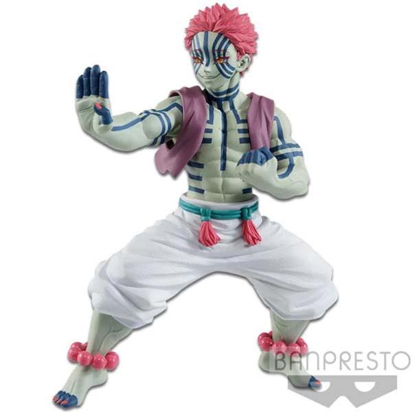 Imagem de Boneco Demon Slayer Kimetsu no Yaiba Akaza Vibration Stars Bandai Banpresto Original