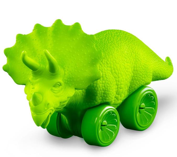 Imagem de Boneco - Dino com Rodinhas Triceratops ROMA JENSEN