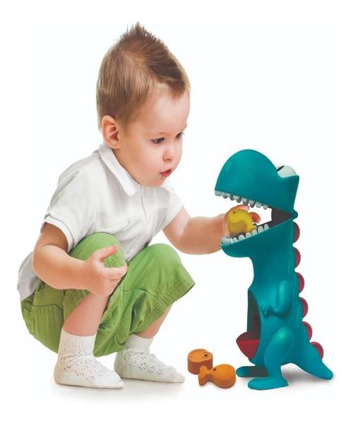 Boneco Dino Papa Tudo Dinossauro - Infantil Didático - Elka Imagem de Boneco Dino Papa Tudo Dinossauro - Infantil Didático - Elka
