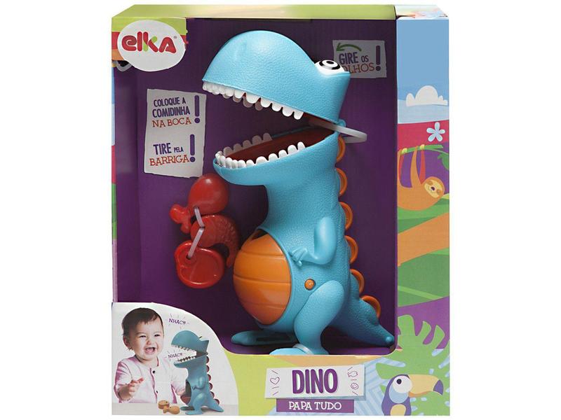 Imagem de Boneco Dino Papa Tudo Primeira Infância - com Acessórios Elka