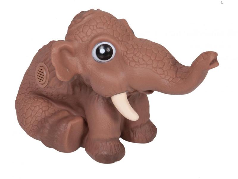 Imagem de Boneco Dino World Baby Mamute 17cm  - com Acessórios Cotiplás Cotiplás